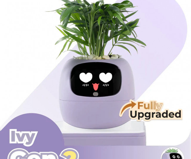 Розумний горщик для рослин з екраном та сенсорами Plantsio Ivy Gen 2